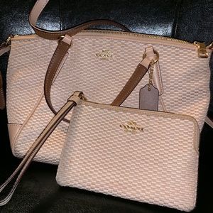 Coach bag (and throwing in a matching wristlet)